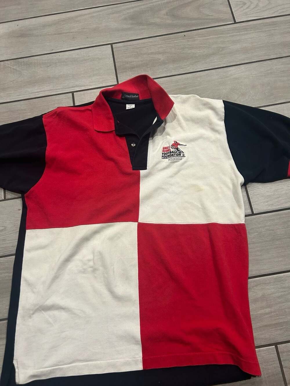 Inner Harbor UNLV Rebel Football  Polo Shirt Men's XL
